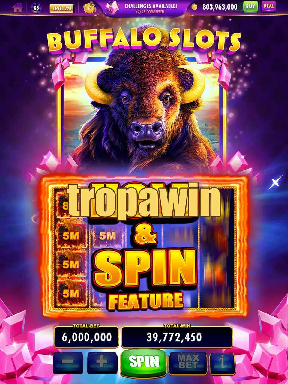 tropawin Mag-login
